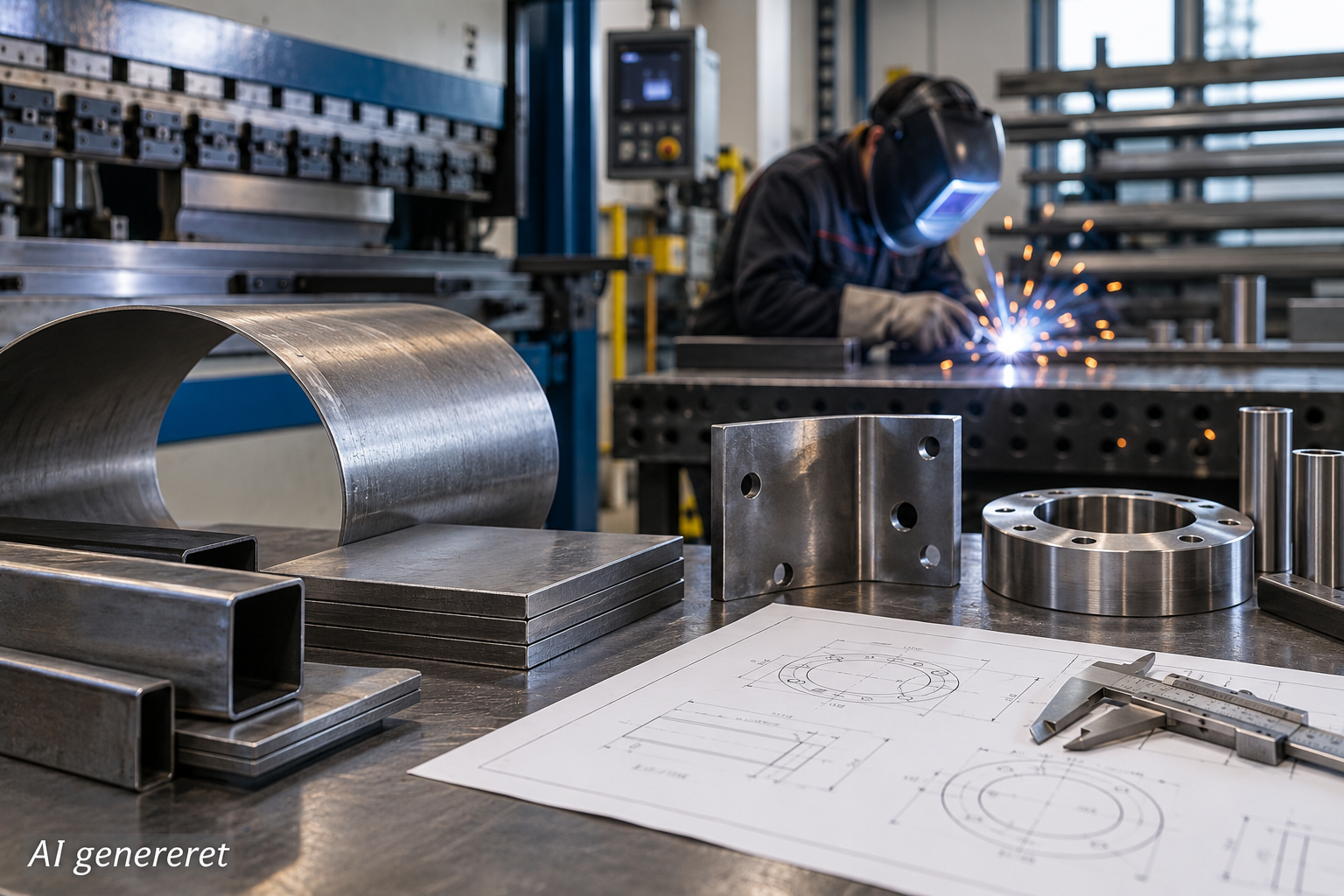 Metallintyöstö on enemmän kuin yksi työvaihe – kokonaisuus ratkaisee lopputuloksen